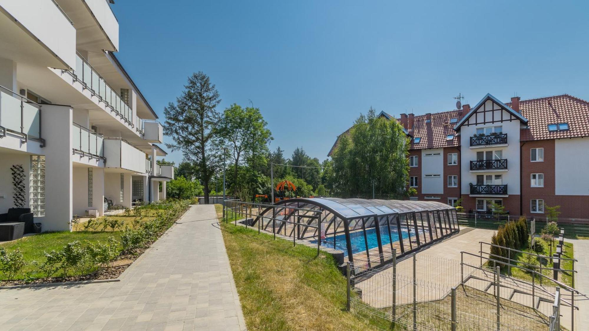 Apartamenty Sun & Snow Baltic Garden Z Basenem I Placem Zabaw Sztutowo Eksteriør bilde
